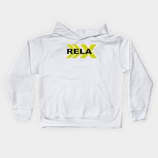 COOL MODERN DESIGN RELAX YELLOW COLOR Kids Hoodie